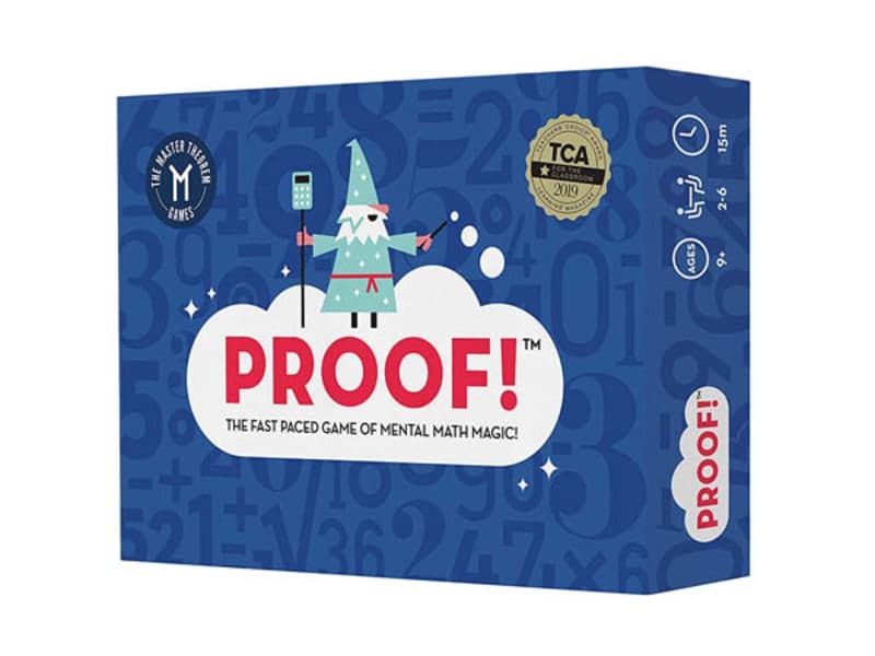 Proof! The Fast Paced Game of Mental Math Magic!