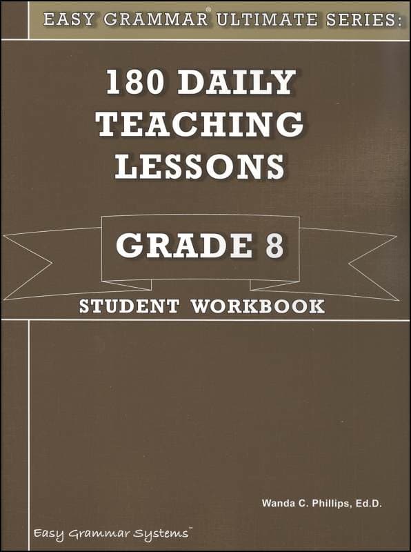 Easy Grammar Ultimate Series Grade 8 Student