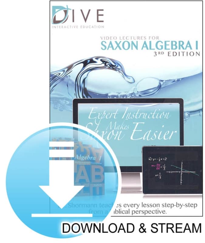 DIVE Download & Stream Saxon Algebra 1 3rd