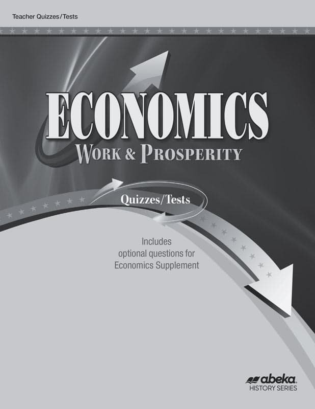 Abeka Economics: Work and Prosperity Student Quiz