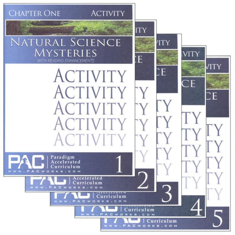 Natural Science Mysteries Activities Package