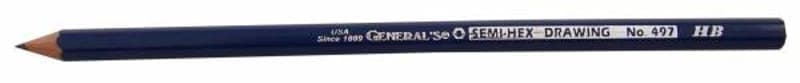Semi-Hex Drawing Pencil - HB