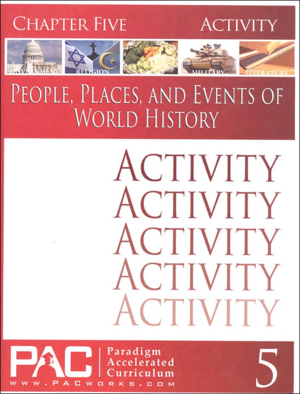 World History - Chapter 5 Activities