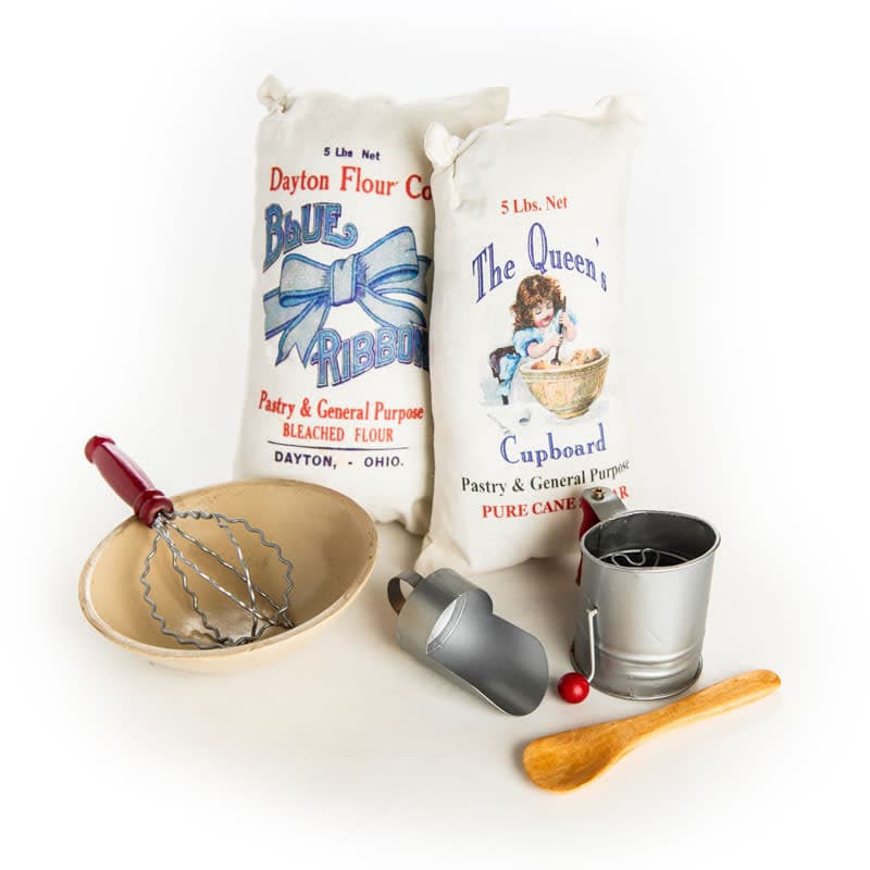 Vintage Baking Tool Set (7-Piece) for 18" Dolls