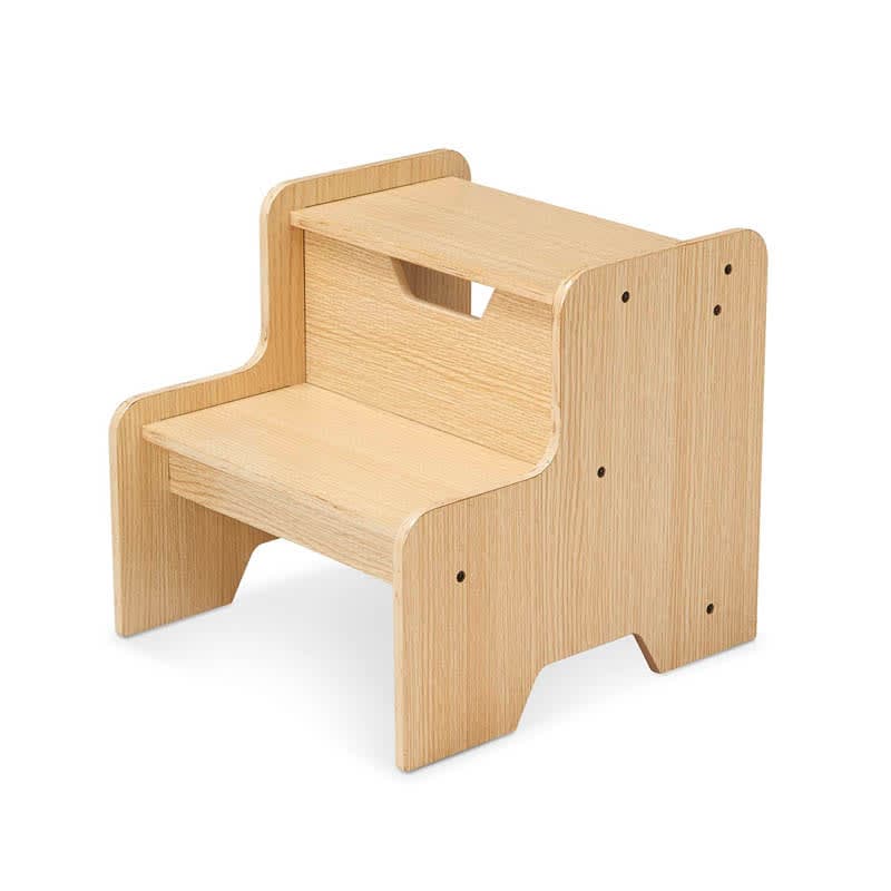 Melissa & Doug Wooden Step Stool - Natural