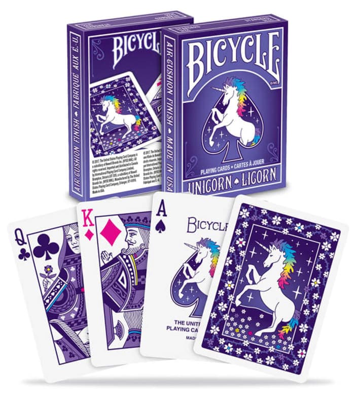 Bicycle Playing Cards - Unicorns