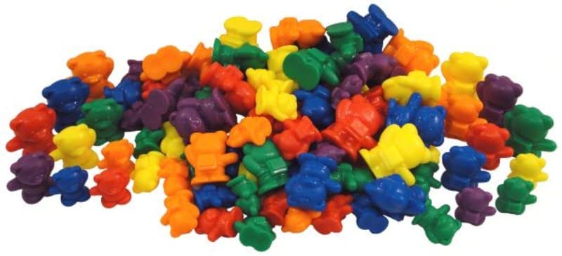 Bear Counters (6 color, 96)