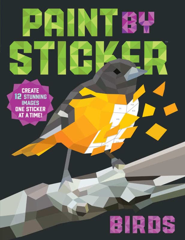 Paint By Sticker Kids: Birds - Create 10 Sticker