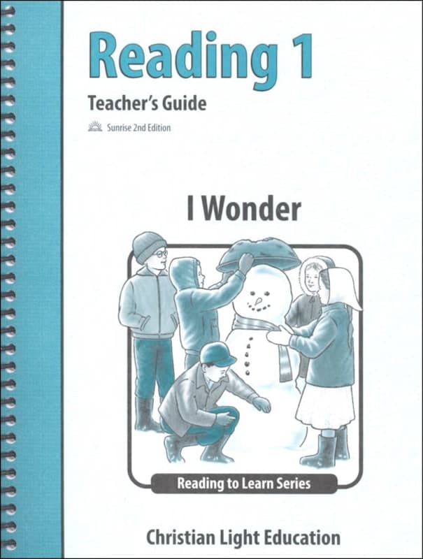 Christian Light I Wonder Teacher's Guidebook