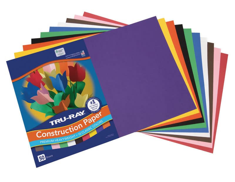 Construction Paper Fade-Resistant 12" x18"