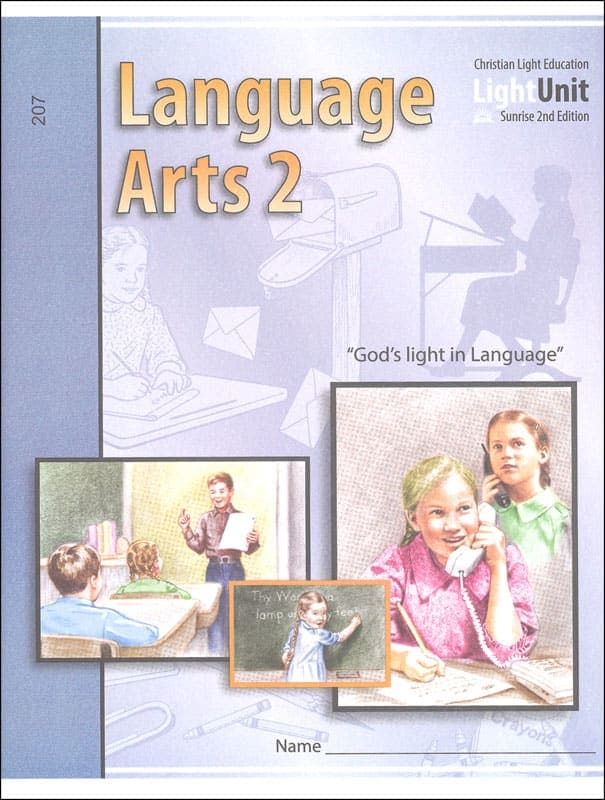 Christian Light Language Arts LightUnit 207