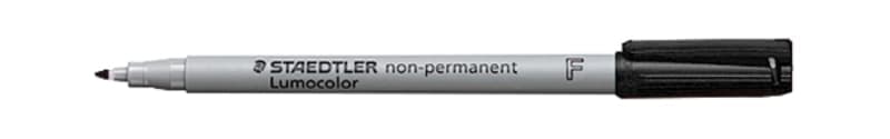 Lumocolor Nonperm Fine Black Marker