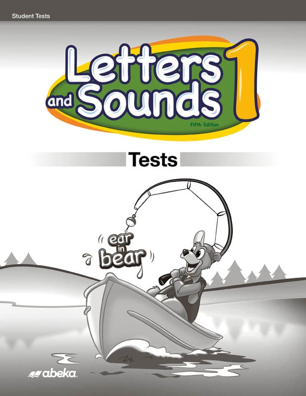 Abeka Letters and Sounds 1 Tests (5th Edition)