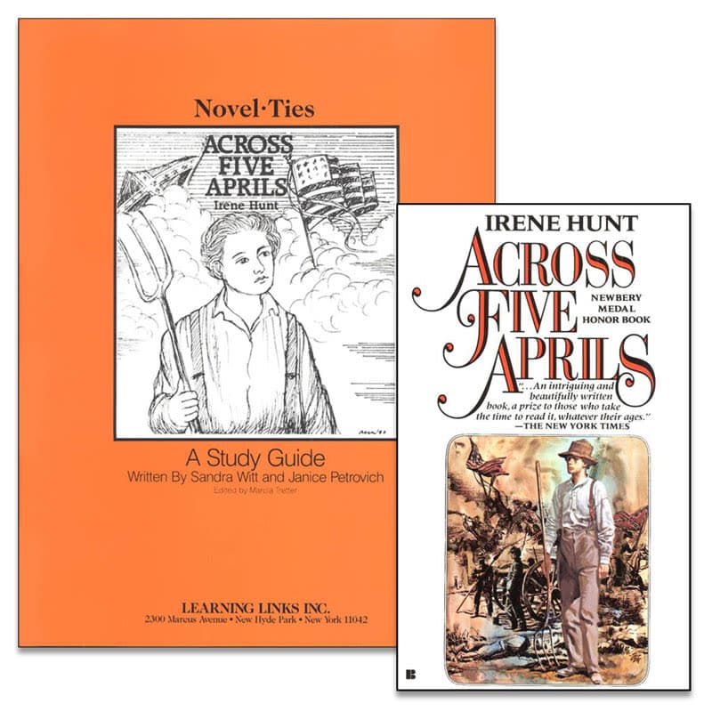 Across Five Aprils Novel-Ties Study Guide & Book