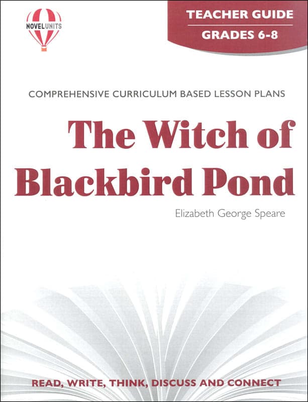 The Witch of Blackbird Pond Novel Units Teacher