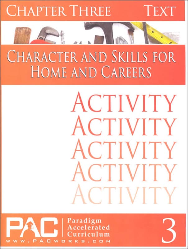 Character & Skills for Home & Careers Chapter 3