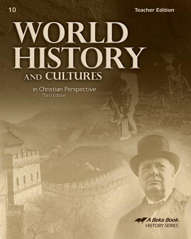 Abeka World History and Cultures in Christian