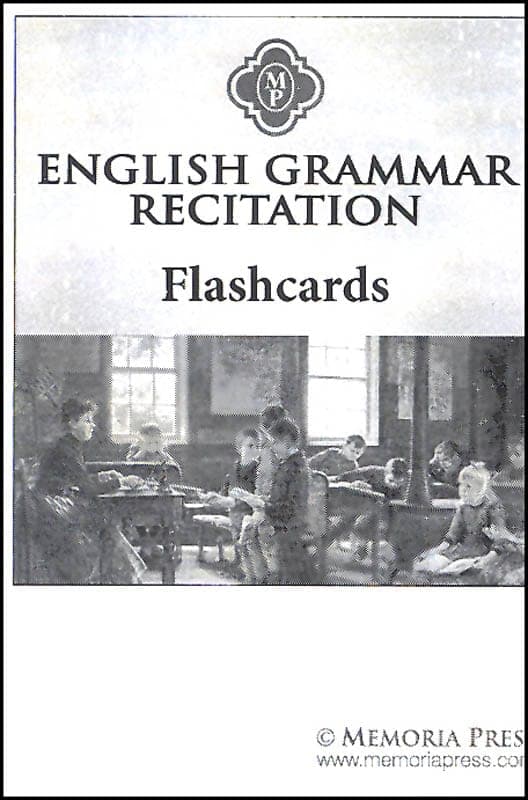 Memoria Press English Grammar Recitation
