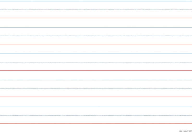 Handwriting Poly Chart Write-On/Wipe-Off