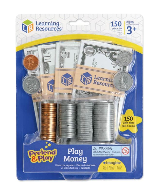 Learning Resources Pretend & Play Money 150-piece