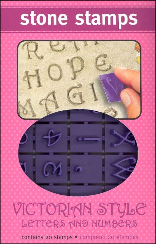 Victorian Style Letter & Number Stamps