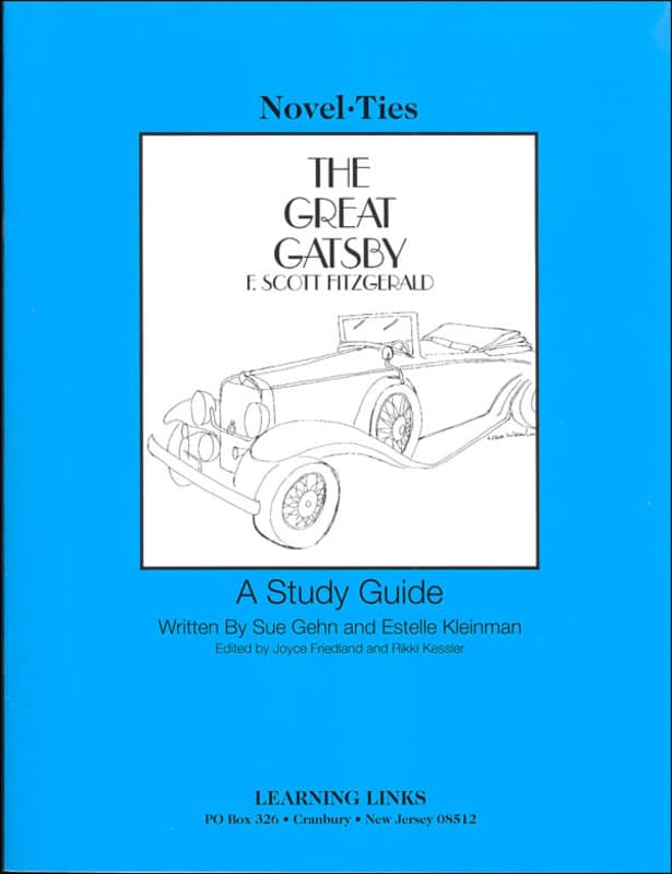 Great Gatsby Novel-Ties Study Guide