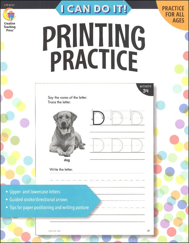I Can Do It! Printing Practice