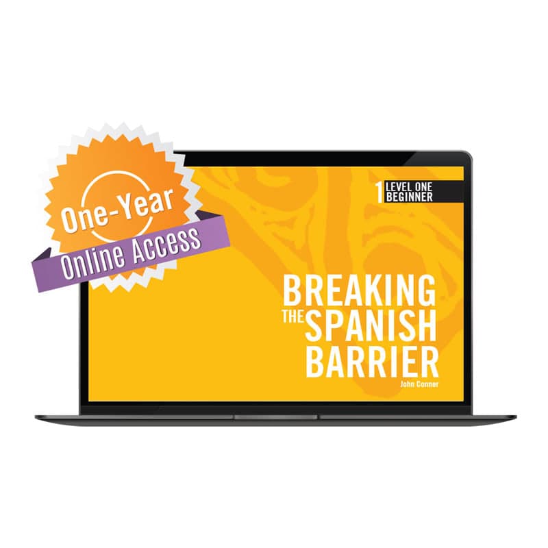 Breaking the Spanish Barrier Level 1 (Beginner)