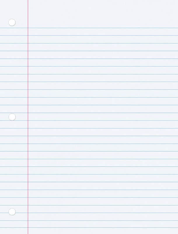 Pacon Filler Paper - Wide Ruled (200 sheets)