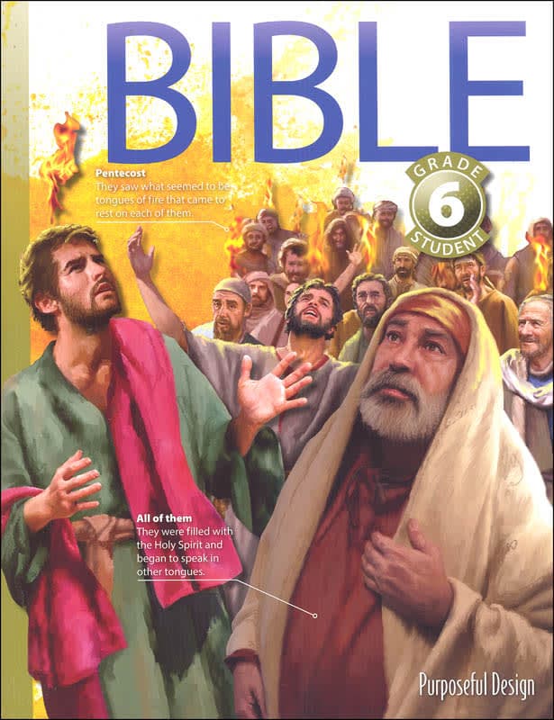 Purposeful Design Bible: Grade 6 Student Textbook