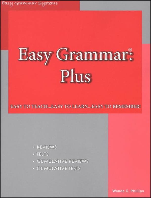 Easy Grammar Plus Teacher Edition
