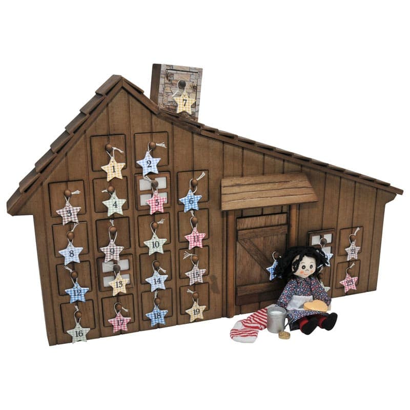 Little House® Advent Calendar with Removable