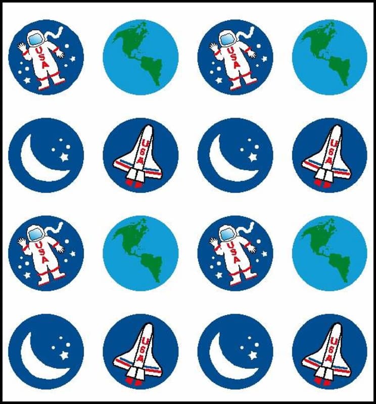 Space Incentive Stickers