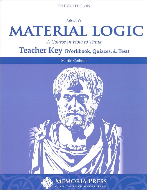 Memoria Press Material Logic Teacher Key (3rd