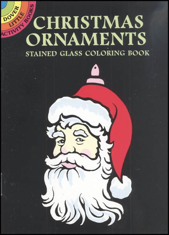 Christmas Ornaments Little Stained Glass Coloring