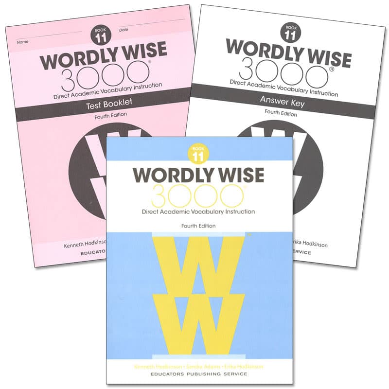 Wordly Wise 3000 4th Edition Book 11 Set
