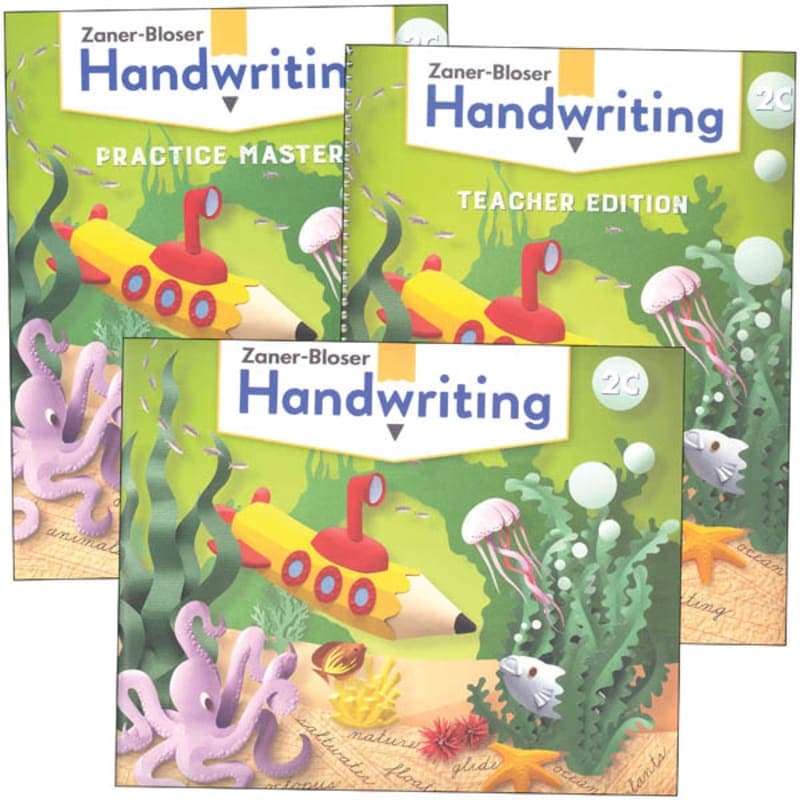Zaner-Bloser Handwriting Grade 2C Homeschool
