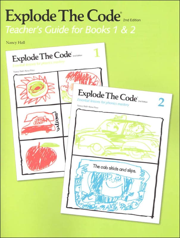 Explode the Code Teacher's Guide/Key Books 1, 2