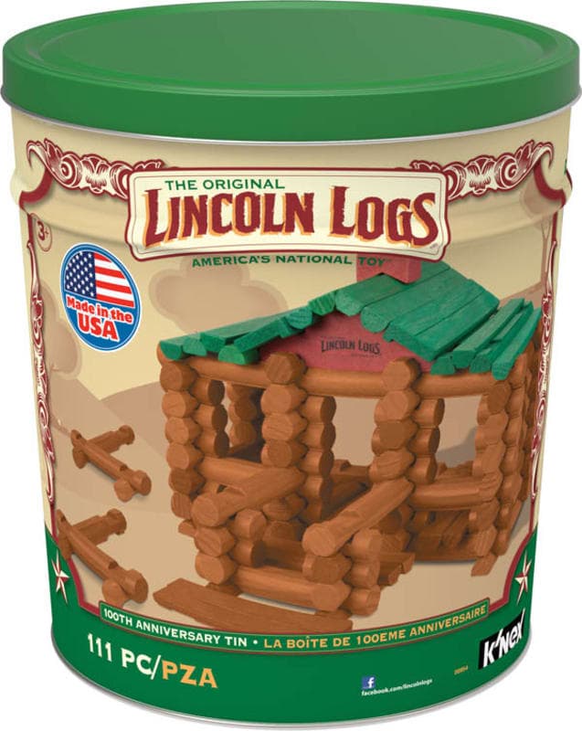 Lincoln Logs Frontier Cabin - 100th Anniversary