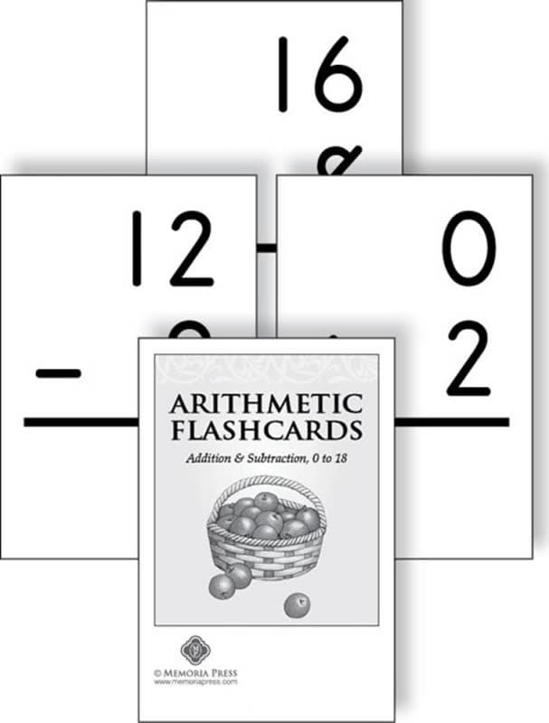 Memoria Press Arithmetic Flashcards: Addition &