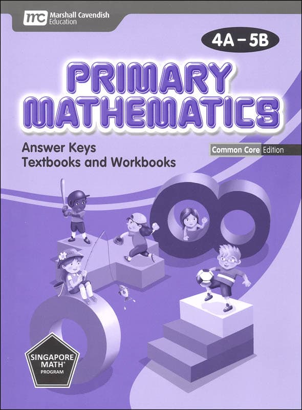 Primary Mathematics Common Core Edition Answer