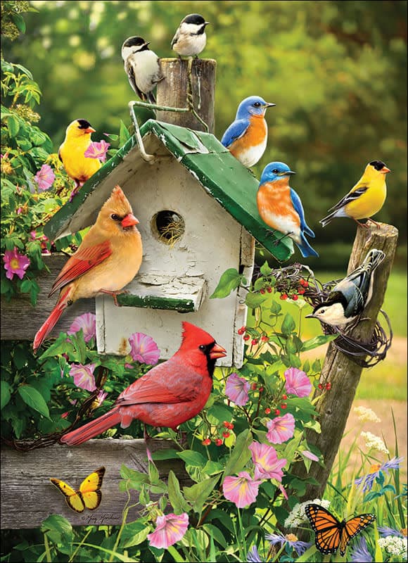 Cobble Hill Singing Around the Birdhouse Tray