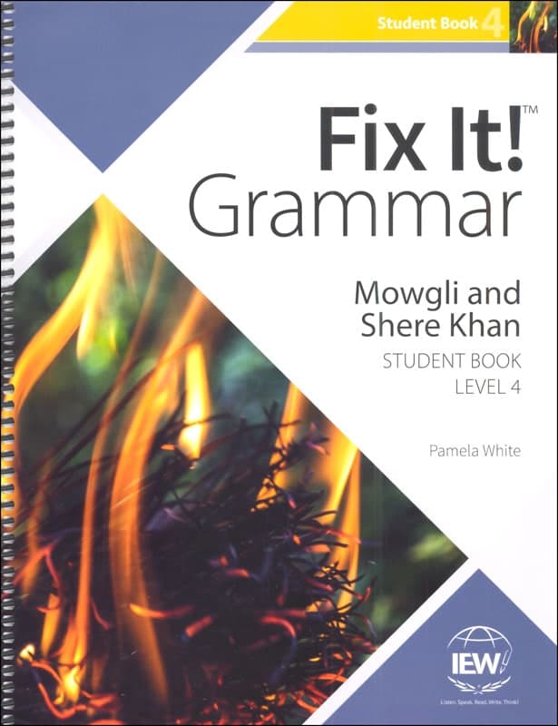 Fix It! Grammar: Level 4 Mowgli/Sher Khan Student