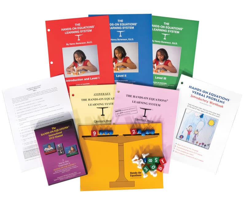 Hands-On Equations Home Packet (Learning System,