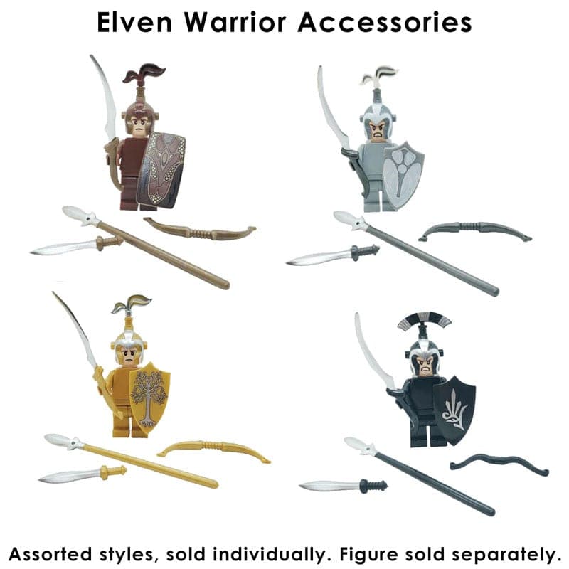 Brick Forge - Elven Warrior Accessory Pack