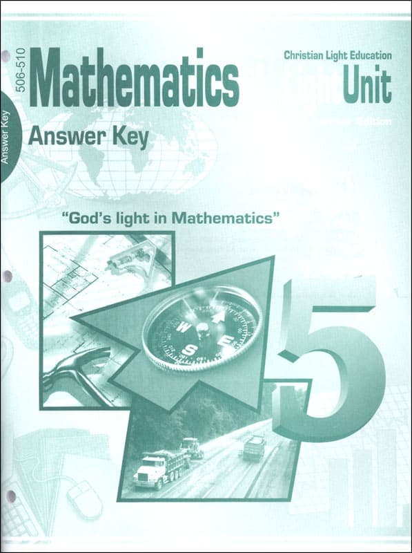 Christian Light Math LightUnits A/K 506-510