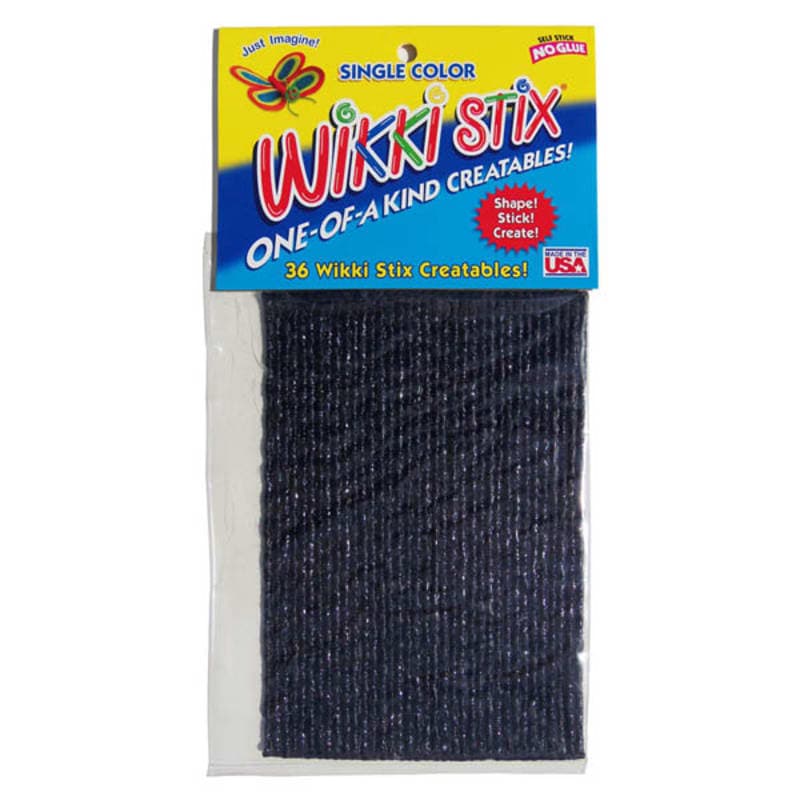 Black Wikki Stix - pkg of 36