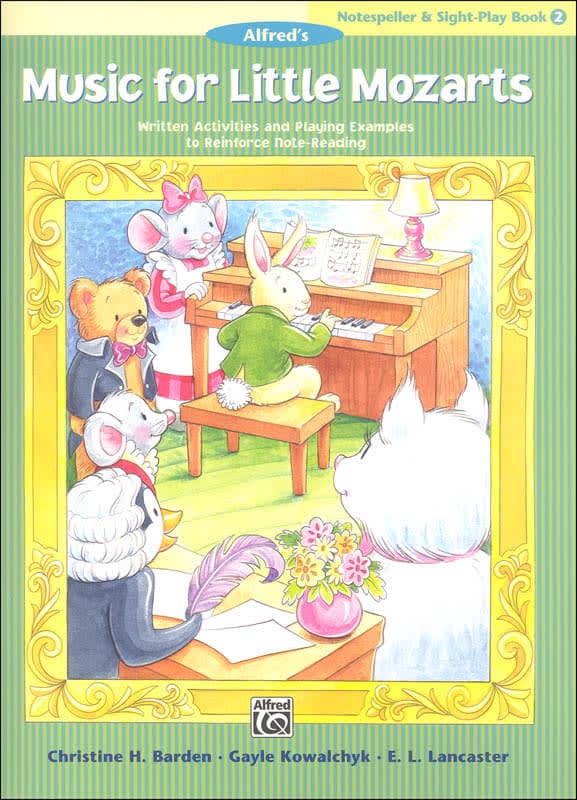 Music for Little Mozarts Notespeller & Sight-Play
