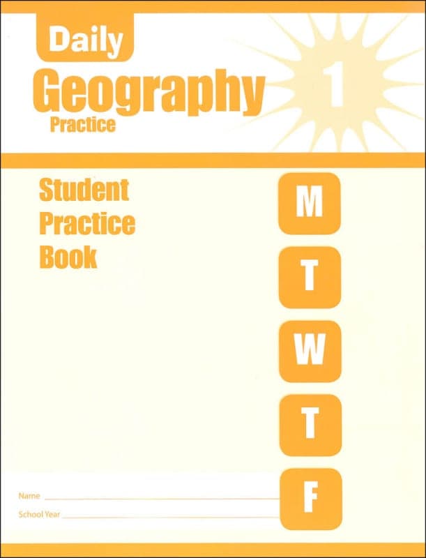 Daily Geography Practice Grade 1 - Individual