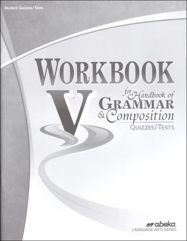 Abeka Workbook V for Handbook of Grammar and